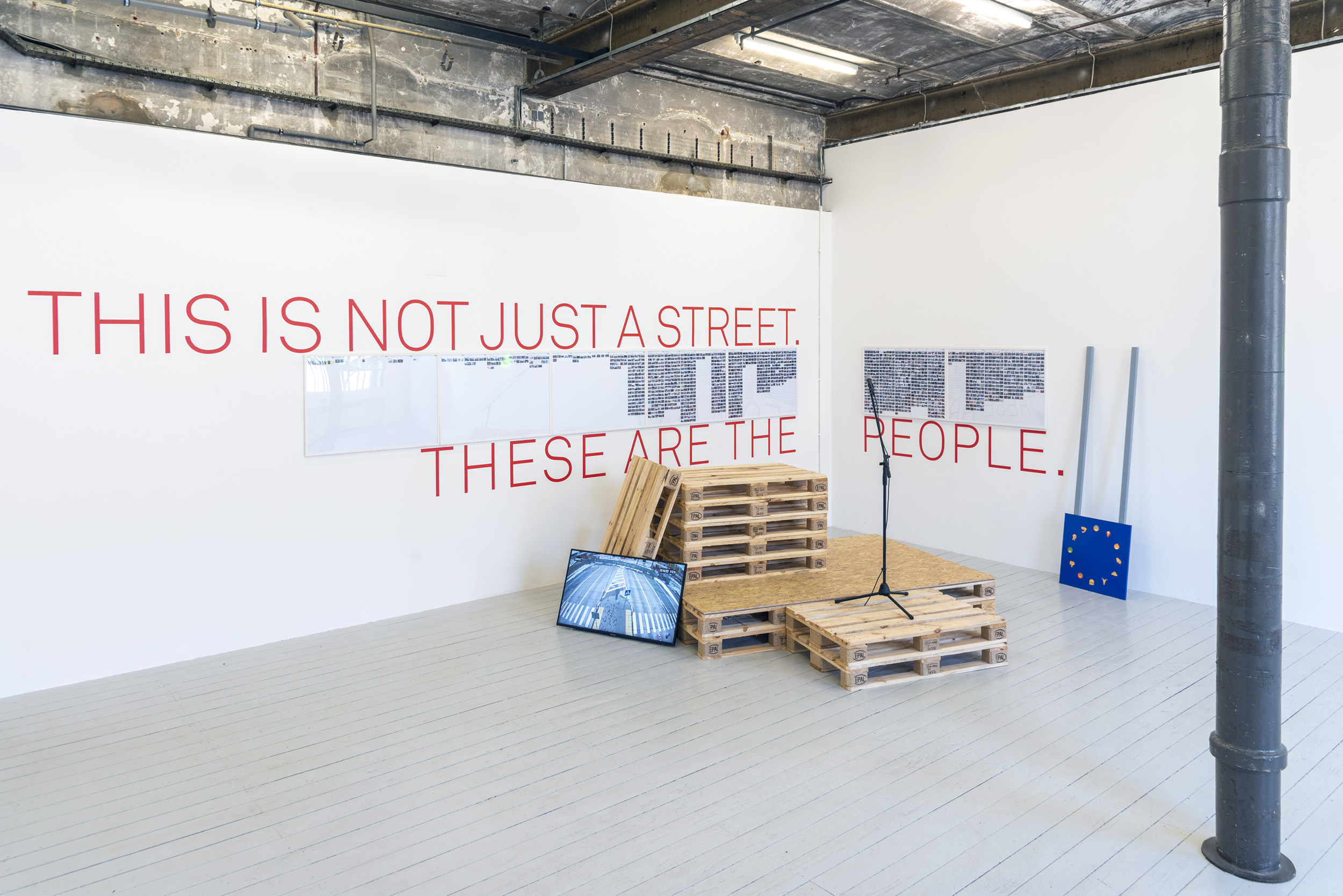 <p>THIS IS NOT JUST THE STREET. THESE ARE THE PEOPLE.</p>